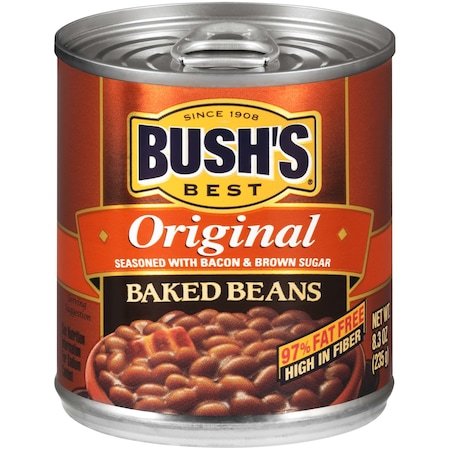 Bushs Best Bush's Best Pop Top Original Baked Beans 8.3 oz., PK12 01605